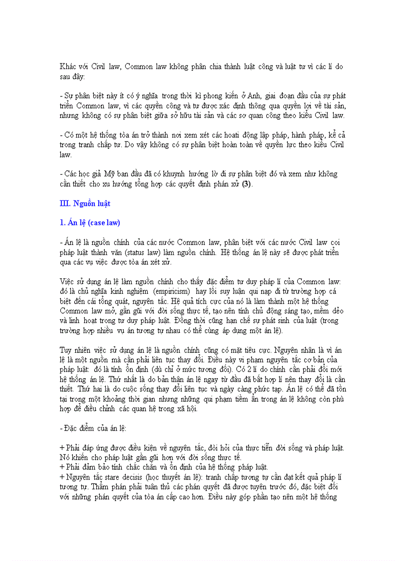 image for page Đặc điểm nổi bật của hai hệ thống common law và civil law dưới góc độ so sánh