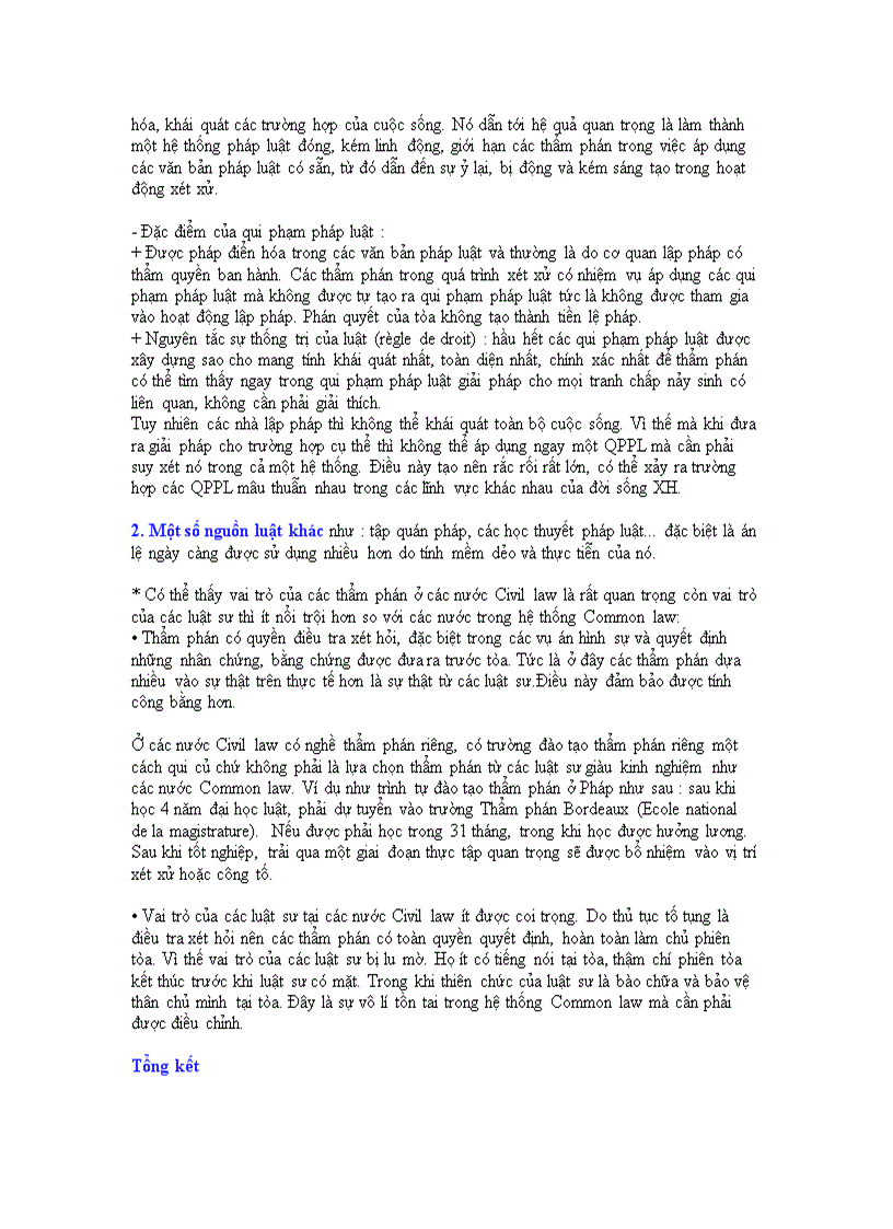 image for page Đặc điểm nổi bật của hai hệ thống common law và civil law dưới góc độ so sánh