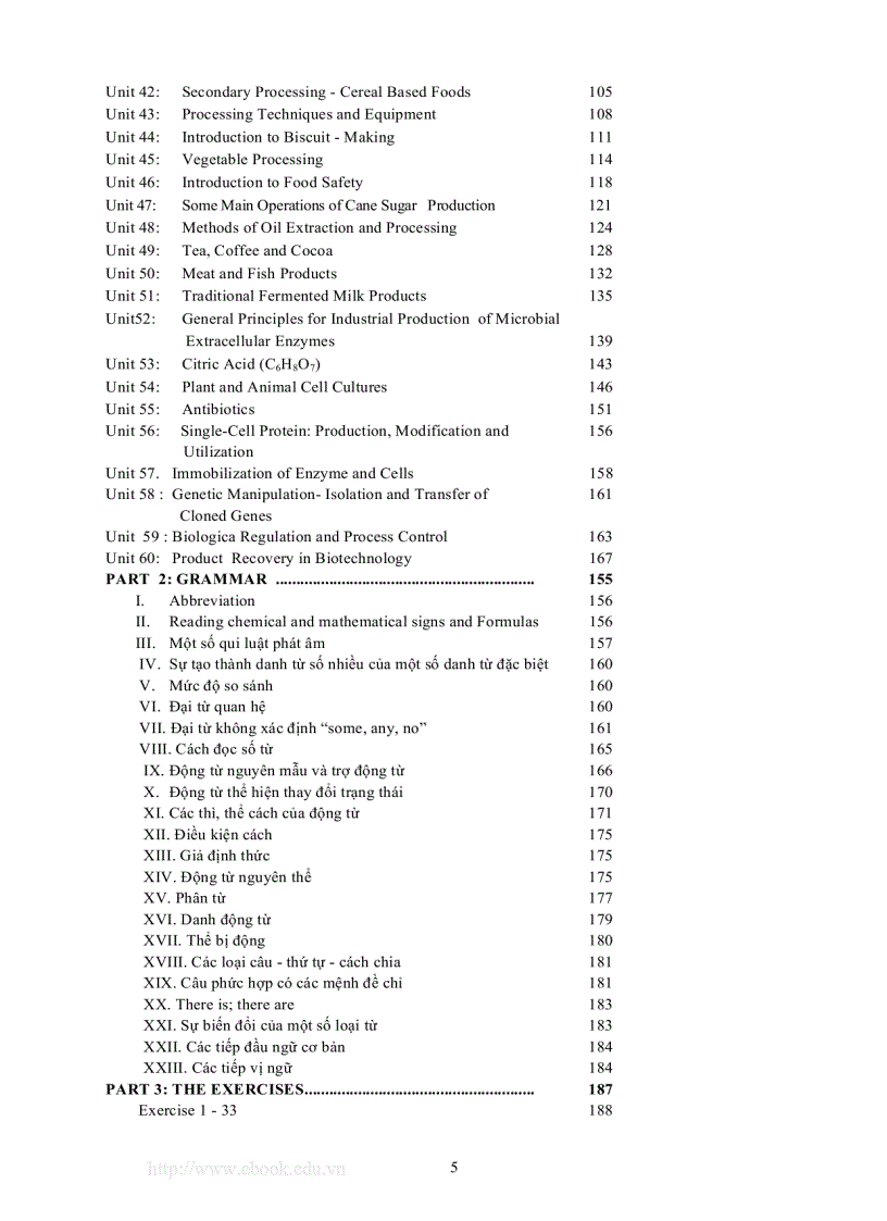 image for page Tiếng anh chuyên ngành công nghệ hóa học công nghệ thực phẩm và công nghệ sinh học