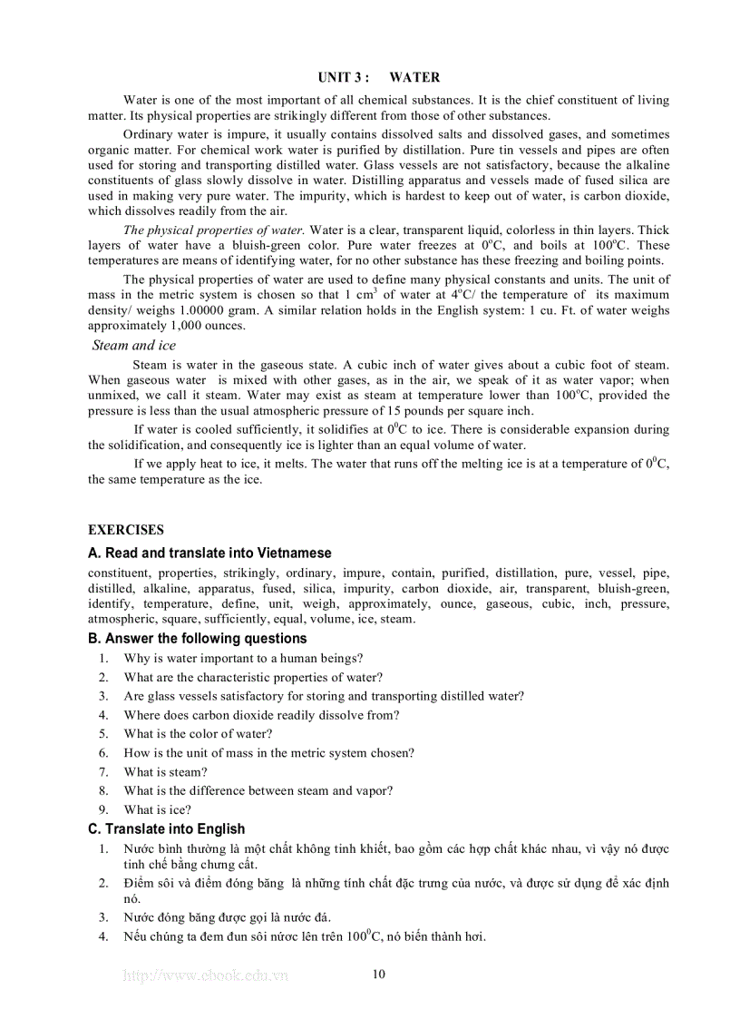 image for page Tiếng anh chuyên ngành công nghệ hóa học công nghệ thực phẩm và công nghệ sinh học