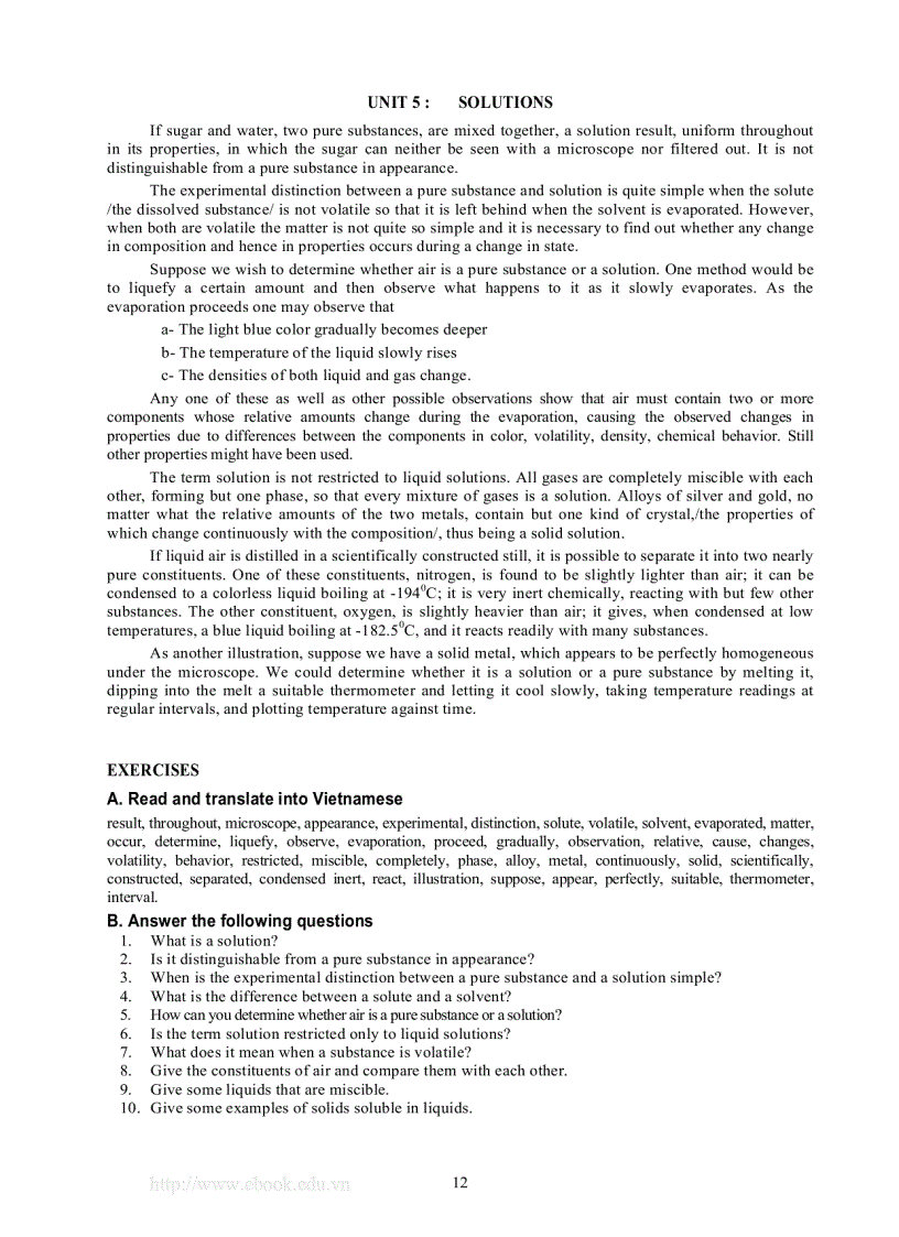 image for page Tiếng anh chuyên ngành công nghệ hóa học công nghệ thực phẩm và công nghệ sinh học