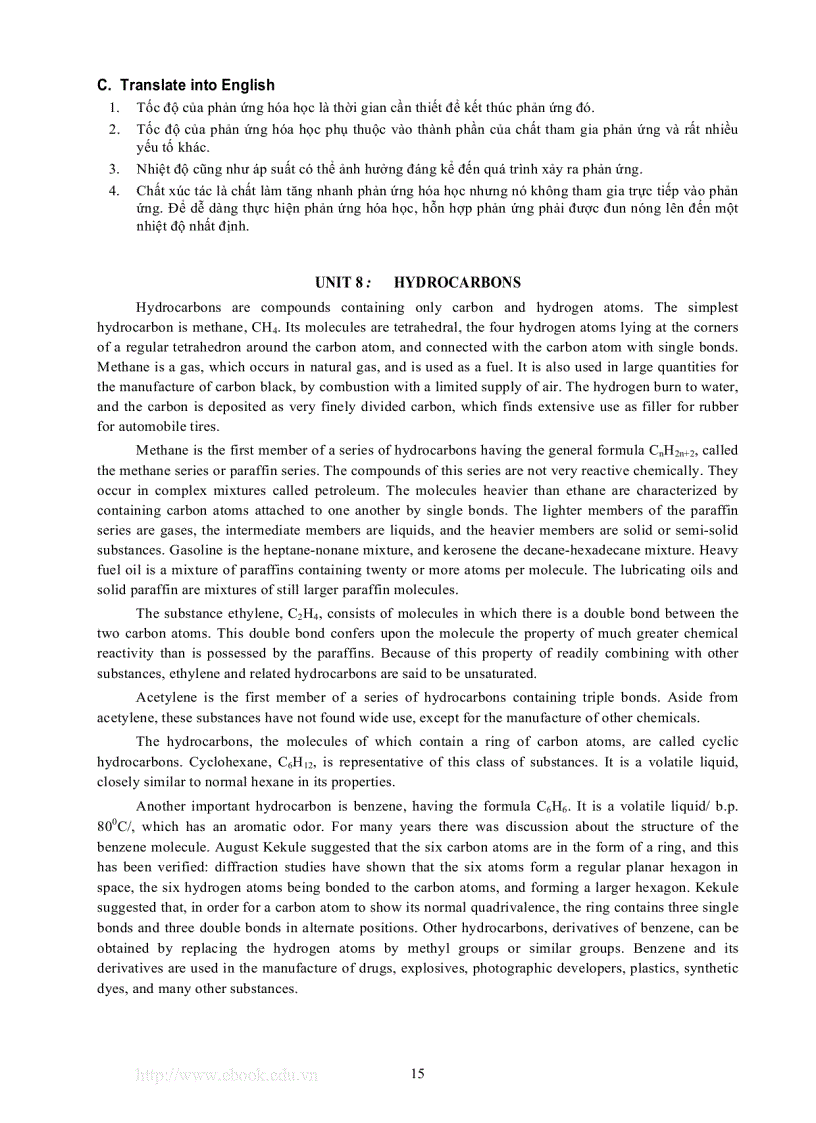 image for page Tiếng anh chuyên ngành công nghệ hóa học công nghệ thực phẩm và công nghệ sinh học