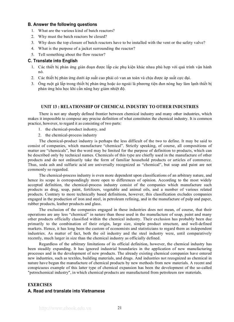 image for page Tiếng anh chuyên ngành công nghệ hóa học công nghệ thực phẩm và công nghệ sinh học