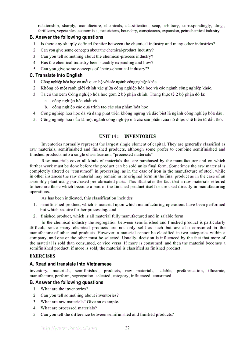 image for page Tiếng anh chuyên ngành công nghệ hóa học công nghệ thực phẩm và công nghệ sinh học