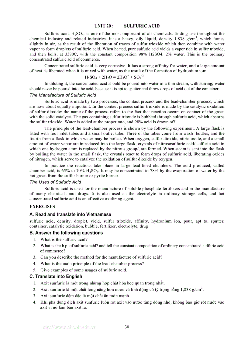 image for page Tiếng anh chuyên ngành công nghệ hóa học công nghệ thực phẩm và công nghệ sinh học