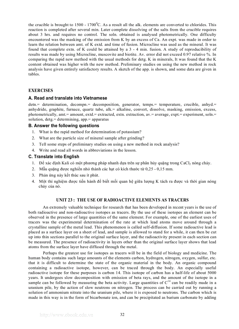 image for page Tiếng anh chuyên ngành công nghệ hóa học công nghệ thực phẩm và công nghệ sinh học