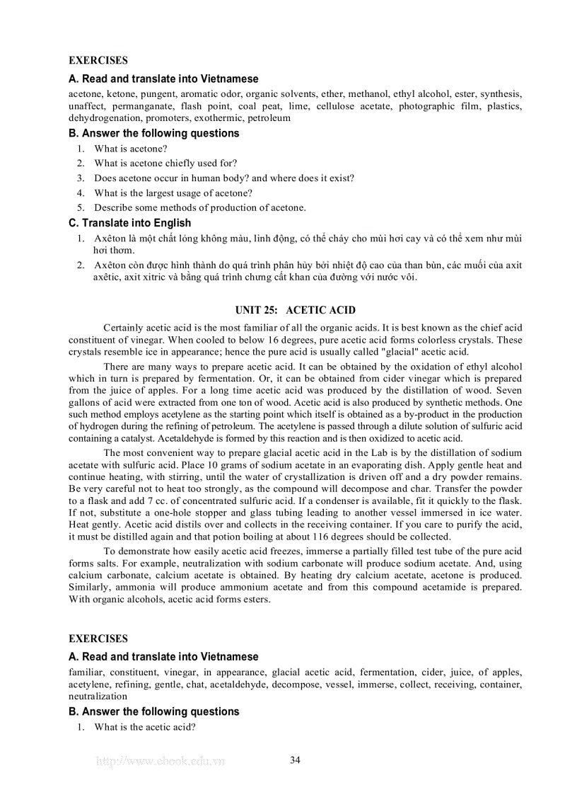 image for page Tiếng anh chuyên ngành công nghệ hóa học công nghệ thực phẩm và công nghệ sinh học