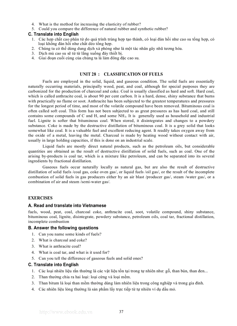 image for page Tiếng anh chuyên ngành công nghệ hóa học công nghệ thực phẩm và công nghệ sinh học