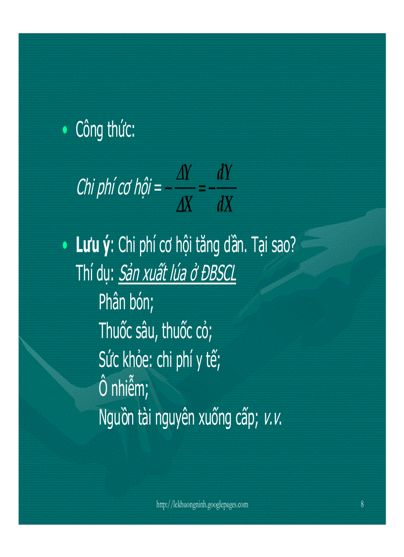 image for page Bài giảng kinh tế vi mô Lê Khương Ninh