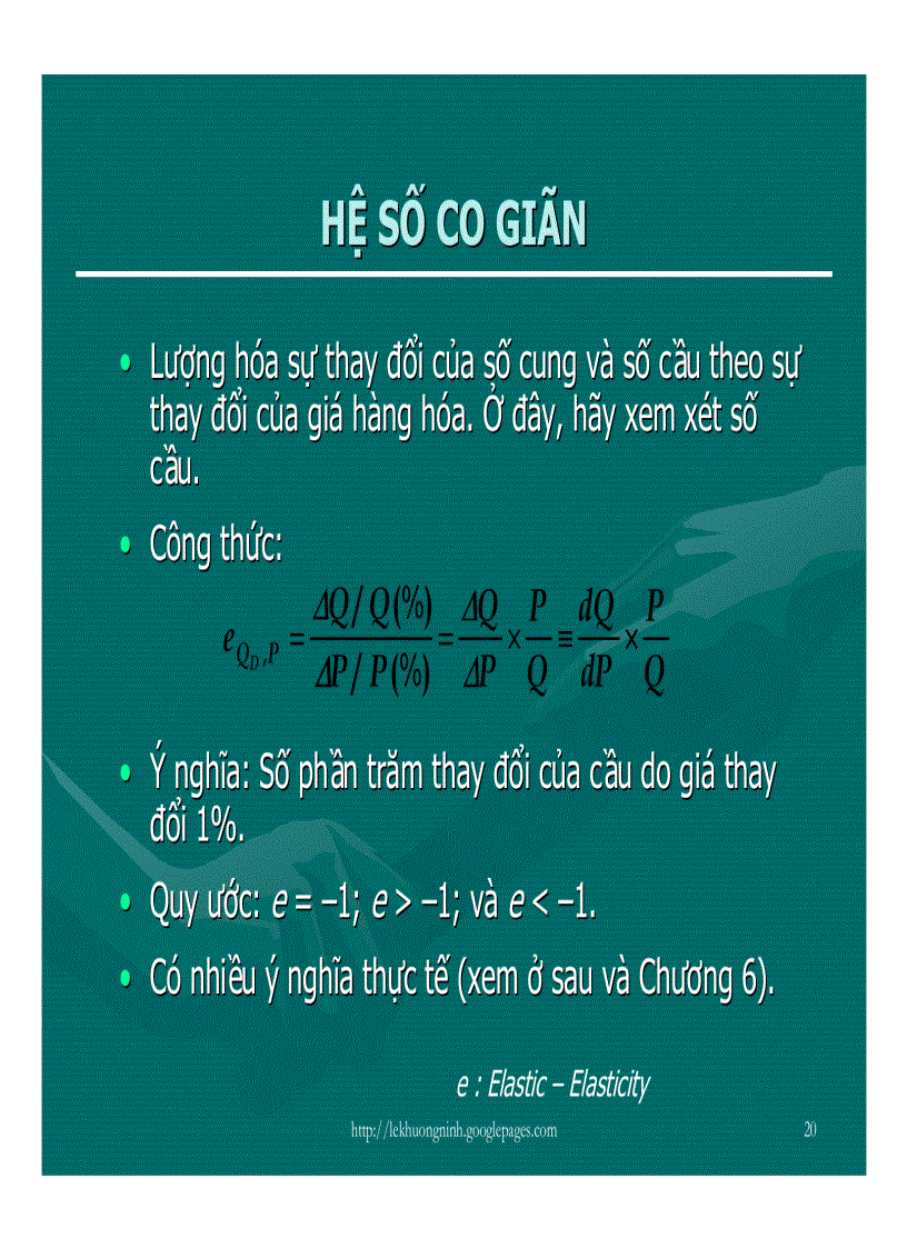 image for page Bài giảng kinh tế vi mô Lê Khương Ninh