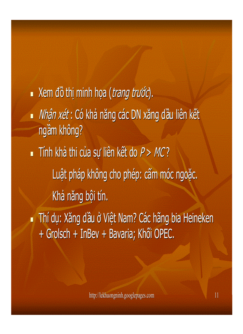 image for page Bài giảng kinh tế vi mô Lê Khương Ninh 1