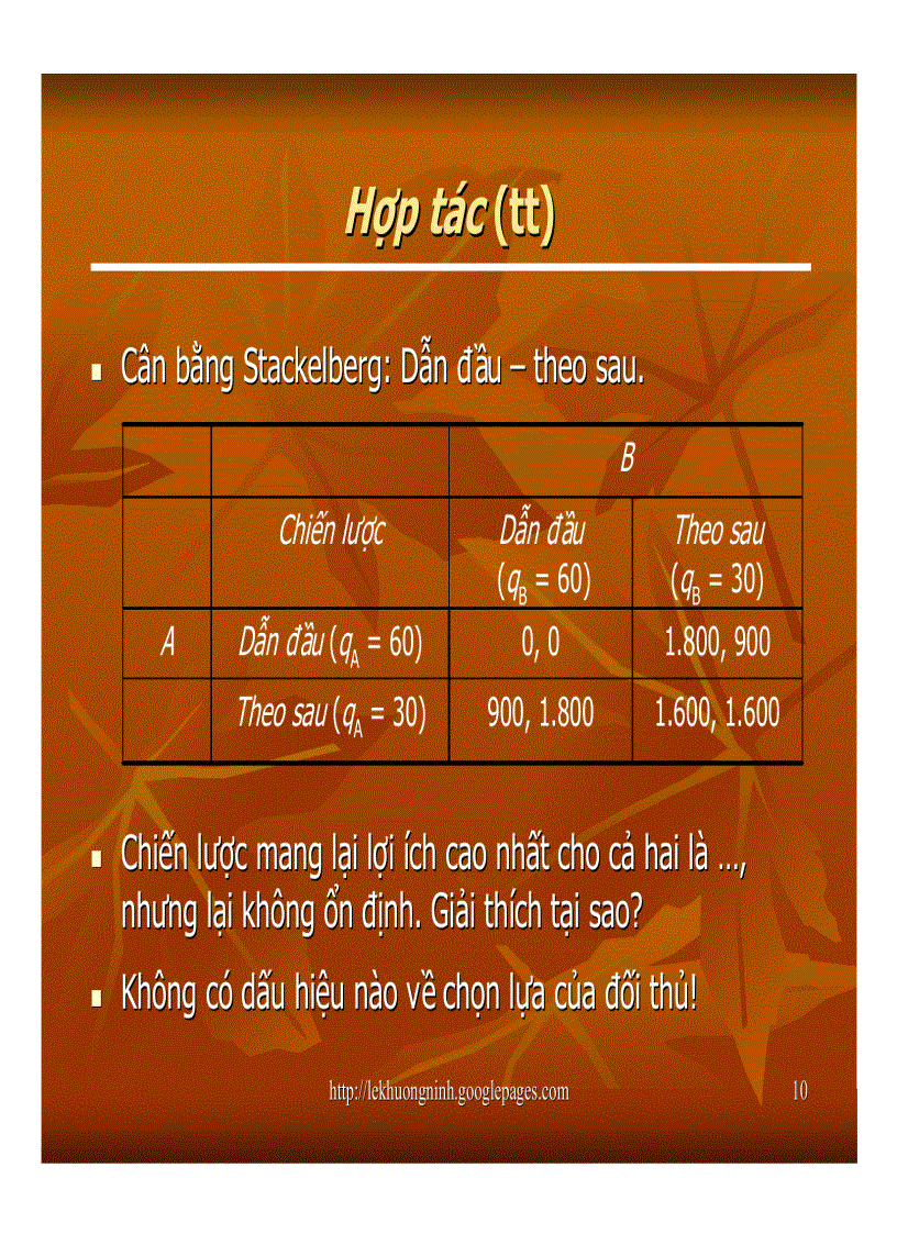 image for page Bài giảng kinh tế vi mô Lê Khương Ninh 2