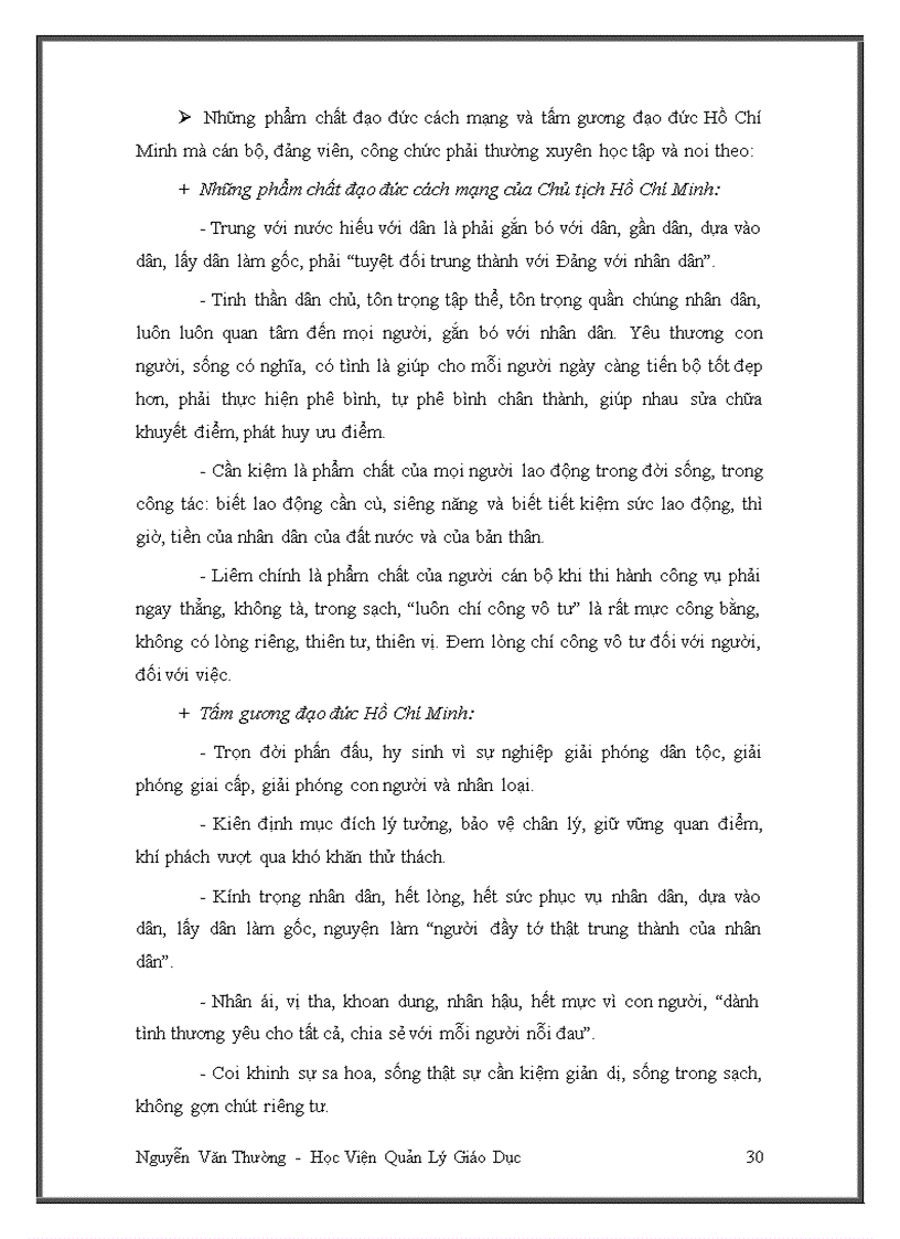 image for page Bài thu hoạch lớp bồi dưỡng kết nạp đảng