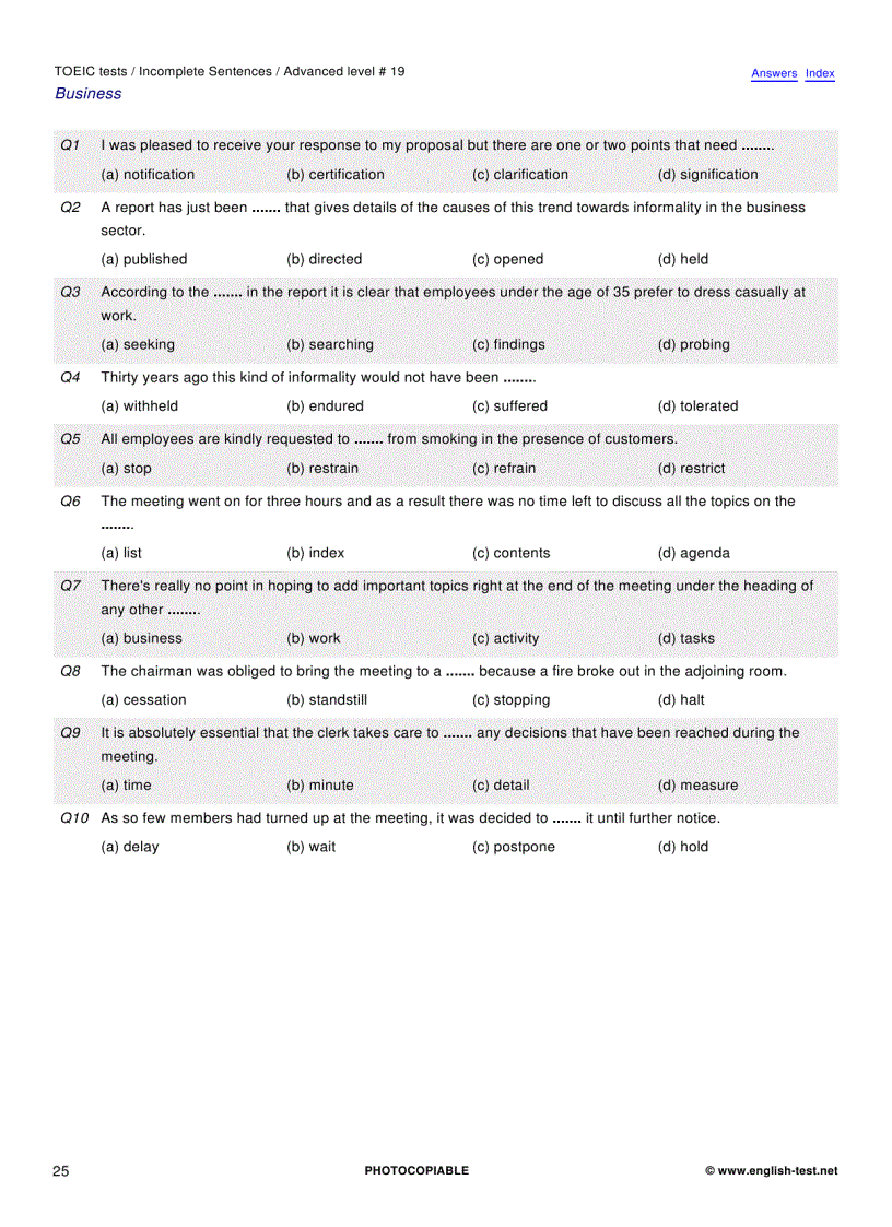 image for page 100 TOEIC Preparation Tests
