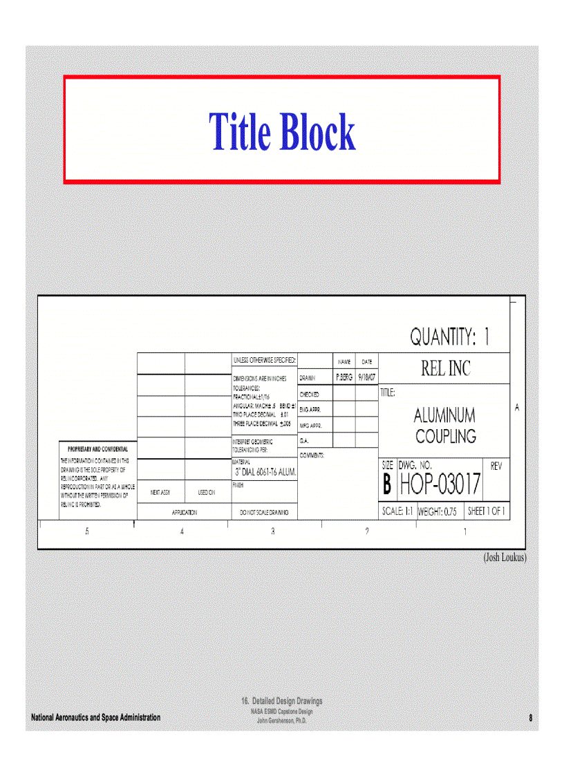 image for page Detailed design drawings of an architect