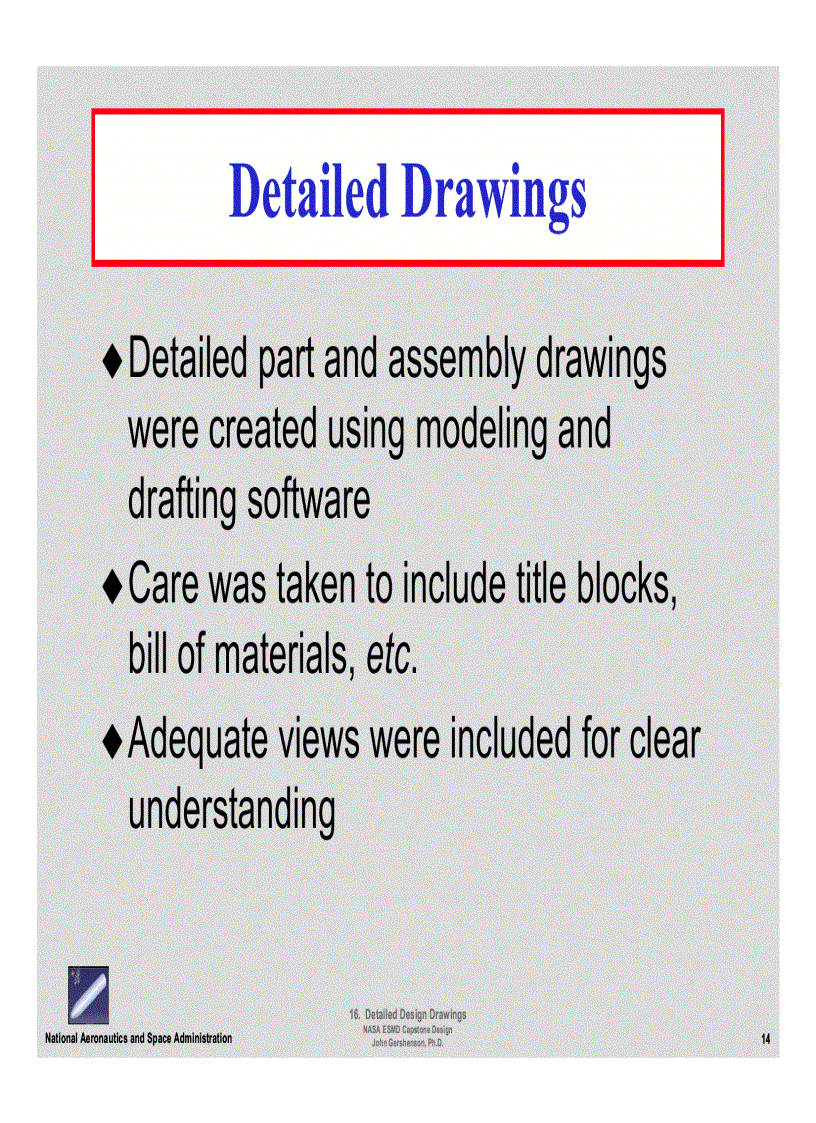 image for page Detailed design drawings of an architect