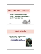 Chất thải rắn