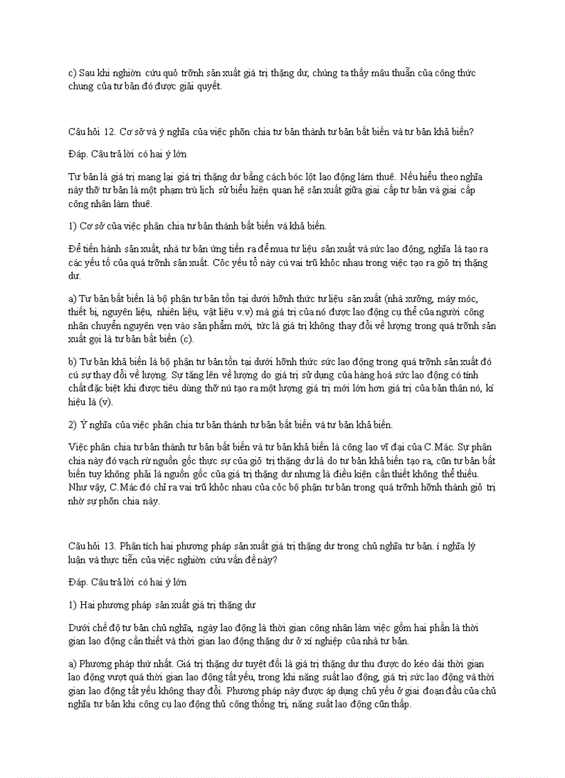 image for page Sưu tầm Các câu hỏi tự luận môn triết học mác lên nin 3 chương