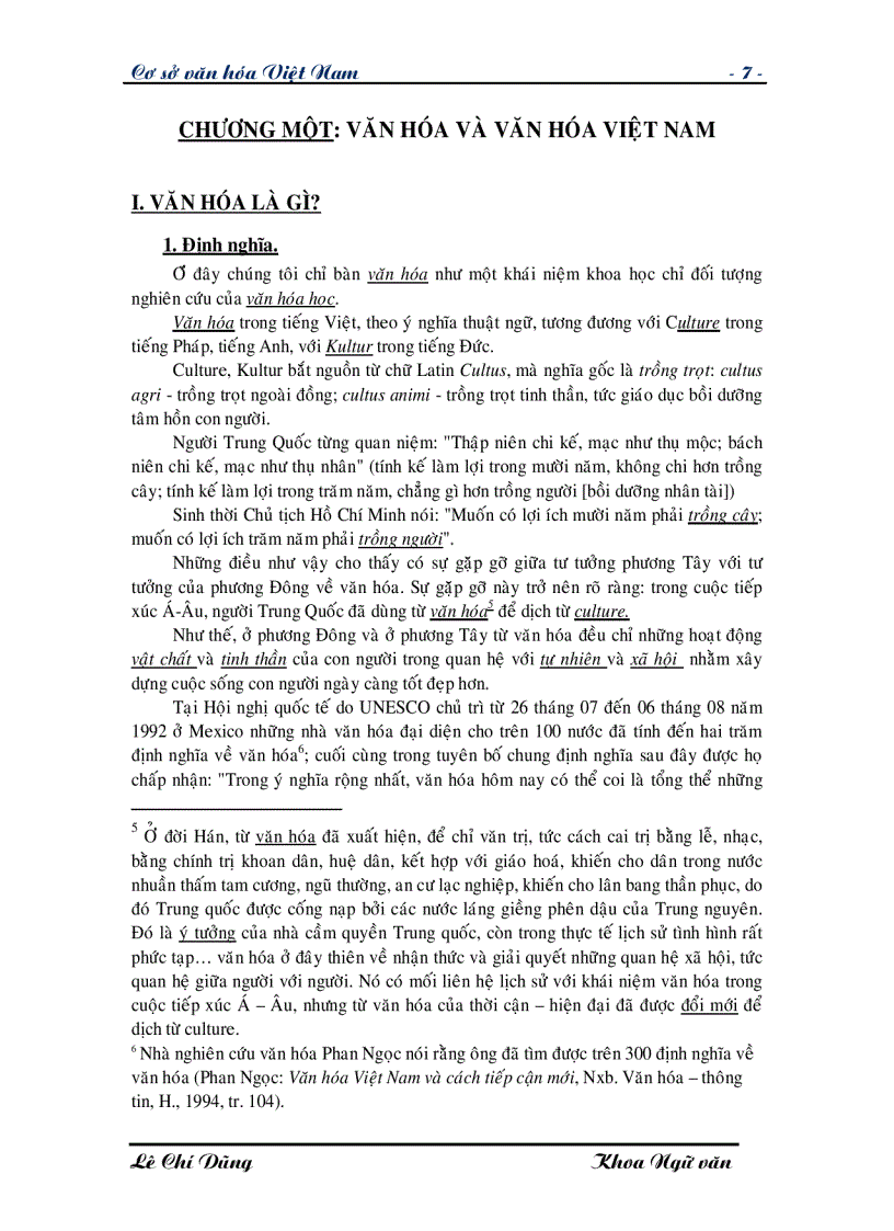 image for page Giáo trình Cơ sở văn hóa Việt Nam