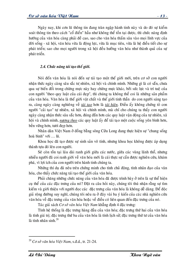 image for page Giáo trình Cơ sở văn hóa Việt Nam