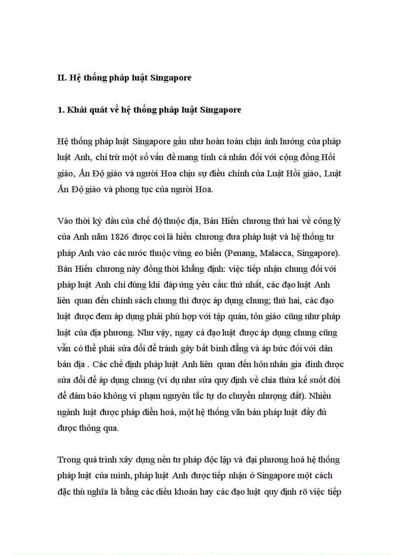 image for page Hệ thống pháp luật singapore