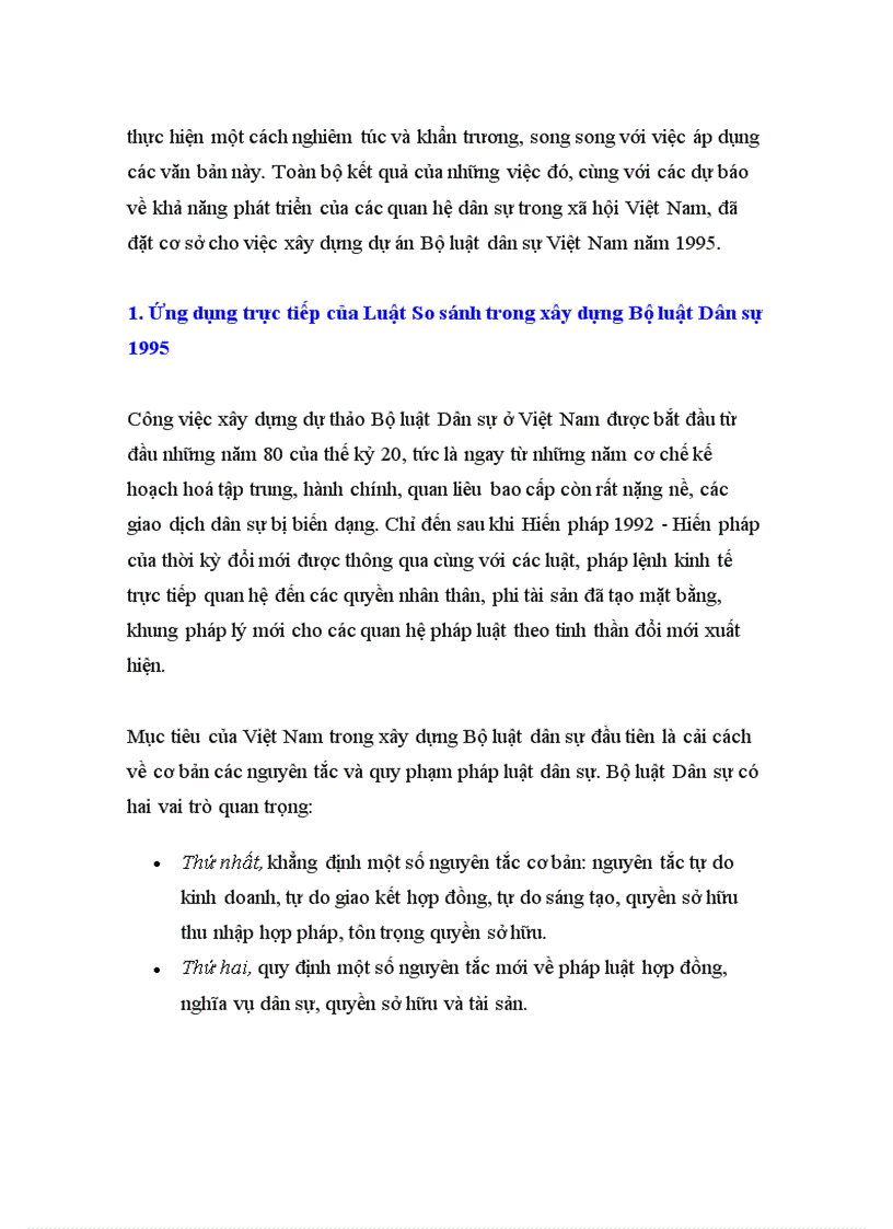 image for page Ứng dụng của luật so sánh trong xây dựng bộ luật dân sự việt nam