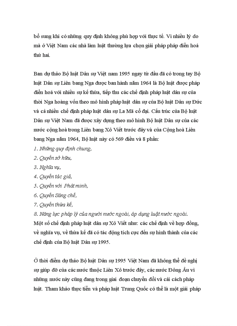 image for page Ứng dụng của luật so sánh trong xây dựng bộ luật dân sự việt nam