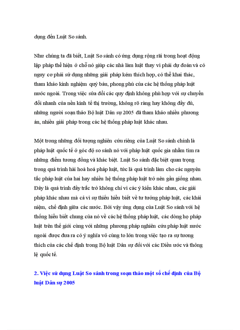 image for page Ứng dụng của luật so sánh trong xây dựng bộ luật dân sự việt nam