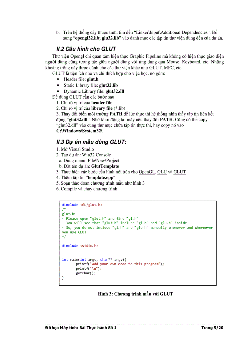 image for page Tutorial hướng dẫn cách tích hợp OpenGL vào trong một ứng dụng MFC