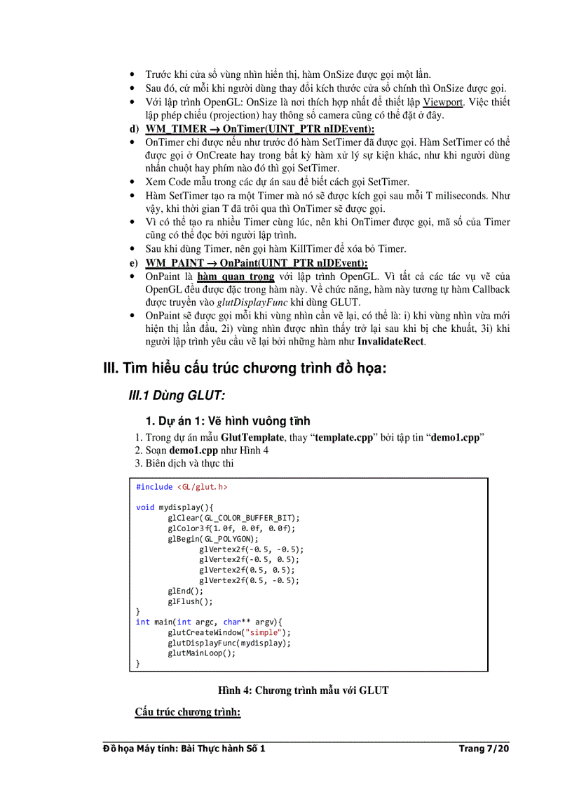 image for page Tutorial hướng dẫn cách tích hợp OpenGL vào trong một ứng dụng MFC