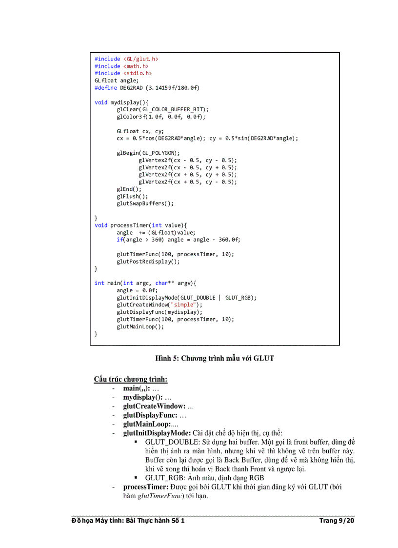 image for page Tutorial hướng dẫn cách tích hợp OpenGL vào trong một ứng dụng MFC