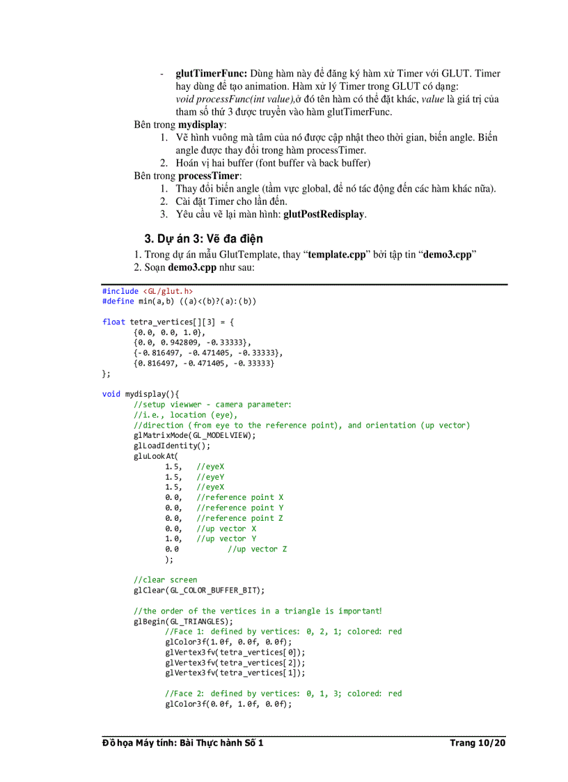 image for page Tutorial hướng dẫn cách tích hợp OpenGL vào trong một ứng dụng MFC