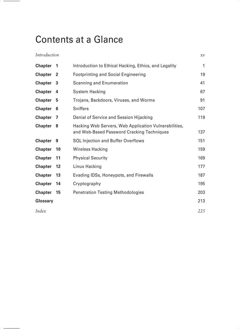 image for page Certiﬁed Ethical Hacker Review Guide