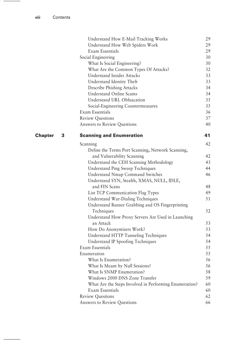 image for page Certiﬁed Ethical Hacker Review Guide