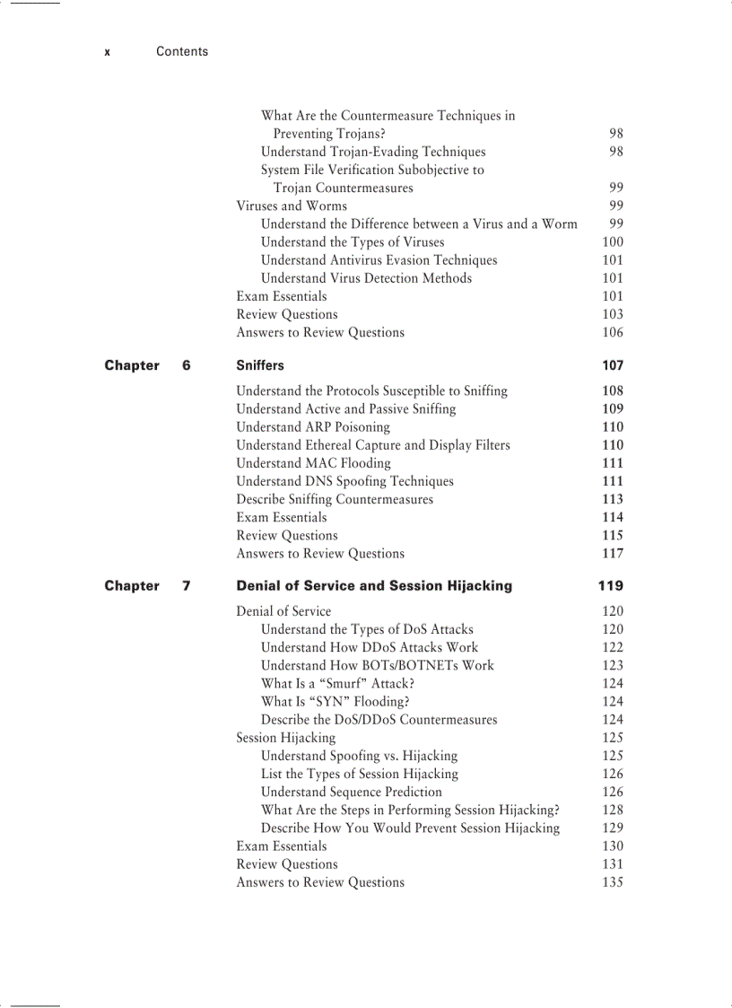 image for page Certiﬁed Ethical Hacker Review Guide