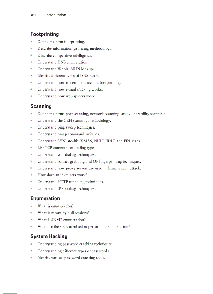 image for page Certiﬁed Ethical Hacker Review Guide