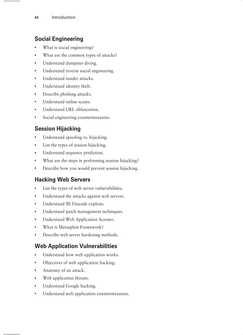 image for page Certiﬁed Ethical Hacker Review Guide