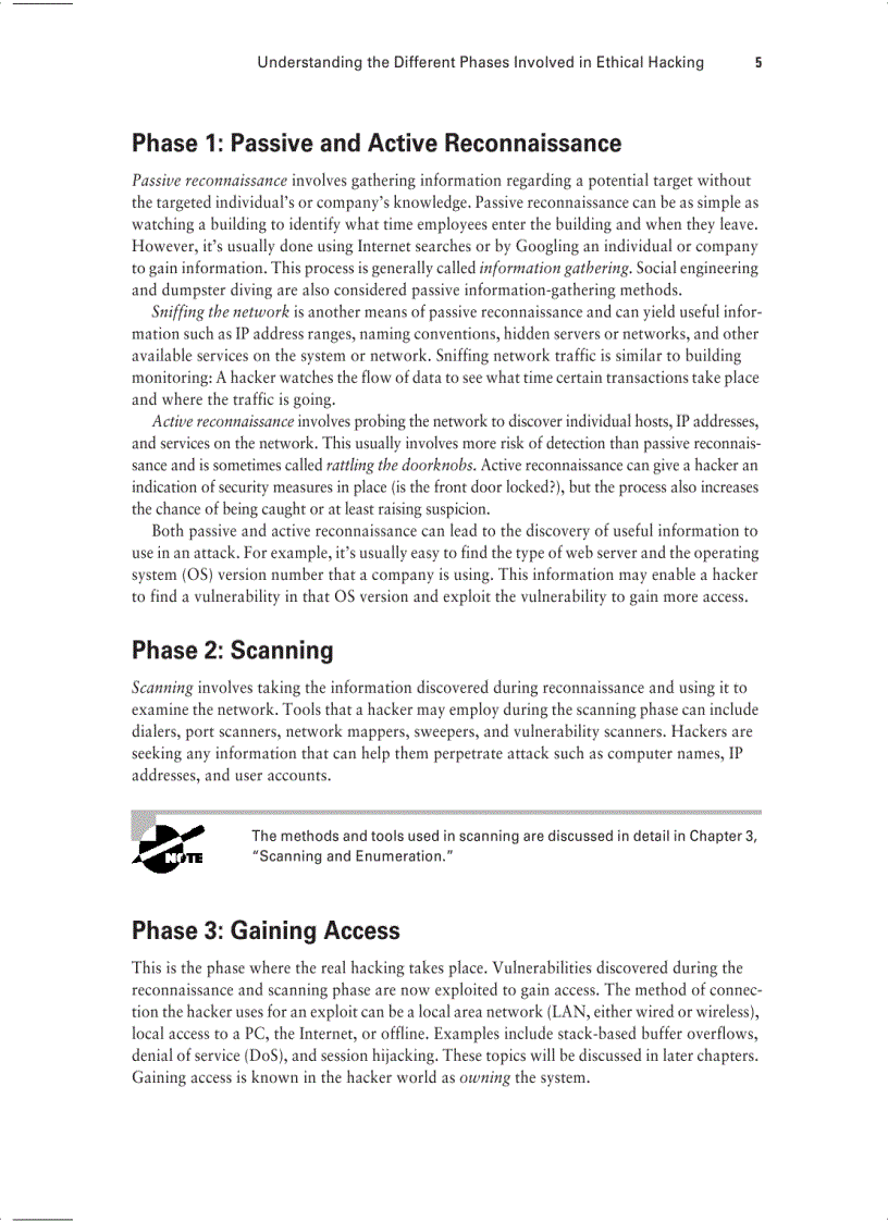 image for page Certiﬁed Ethical Hacker Review Guide