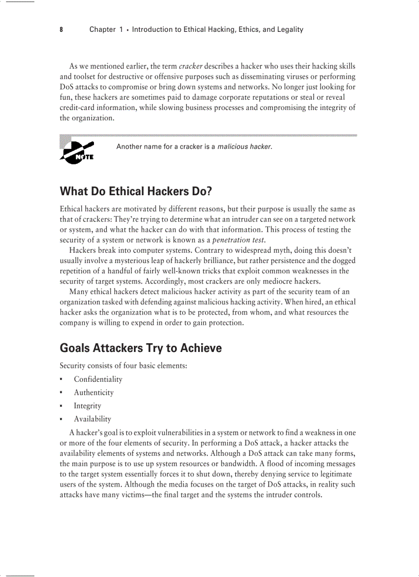 image for page Certiﬁed Ethical Hacker Review Guide