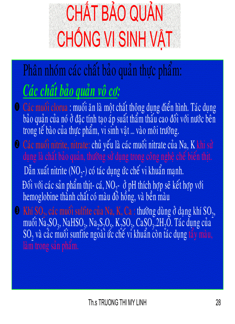 image for page Phụ gia trong chế biến thực phẩm