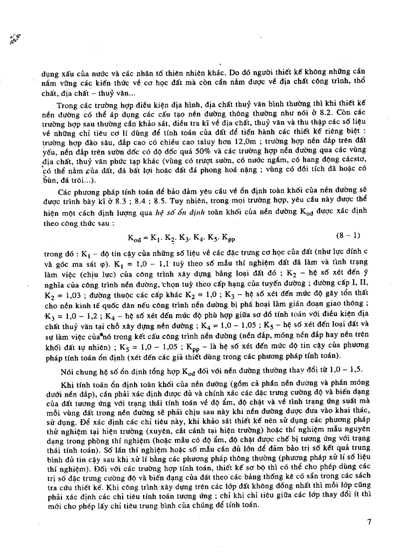 image for page Bài giảng đường ô tô tập 1 2 3