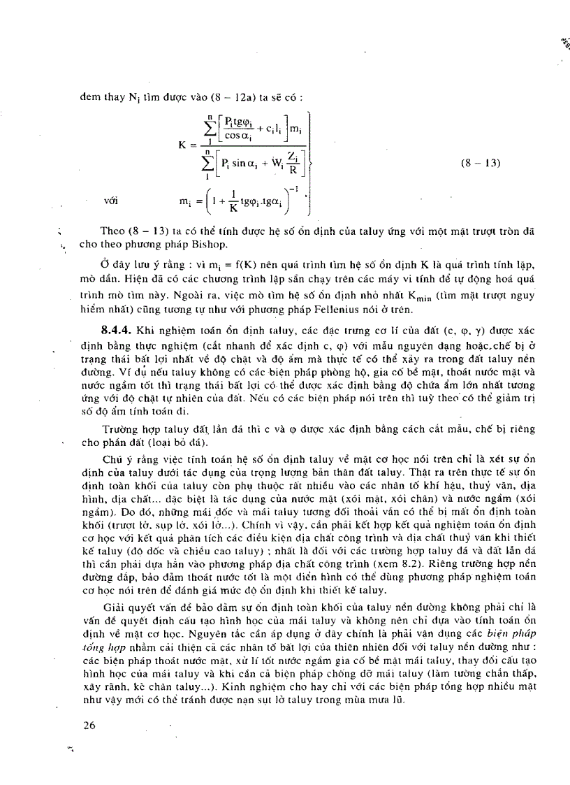 image for page Bài giảng đường ô tô tập 1 2 3