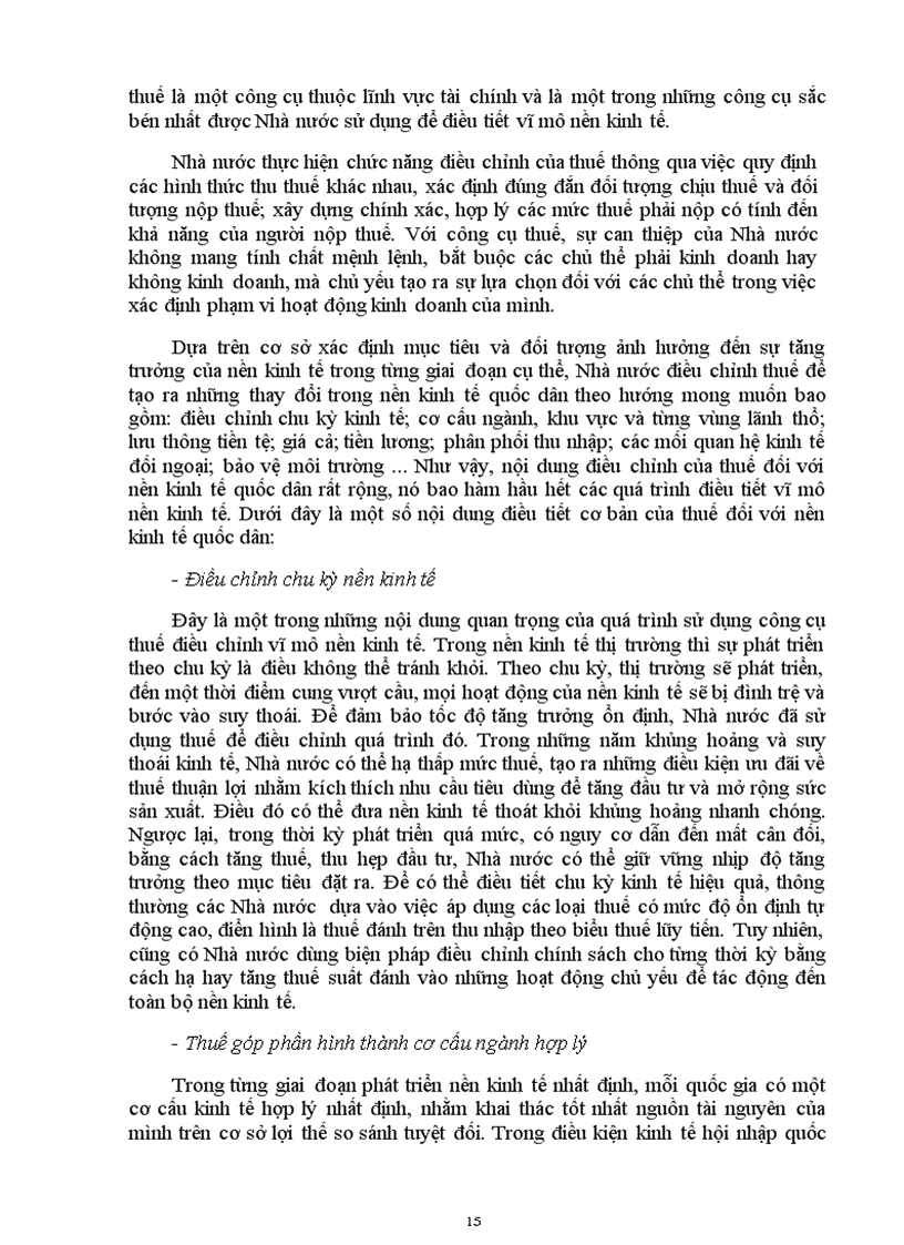 image for page Tài liệu bồi dưỡng cho công chức mới Chuyên đề LÝ LUẬN CHUNG VỀ THUẾ