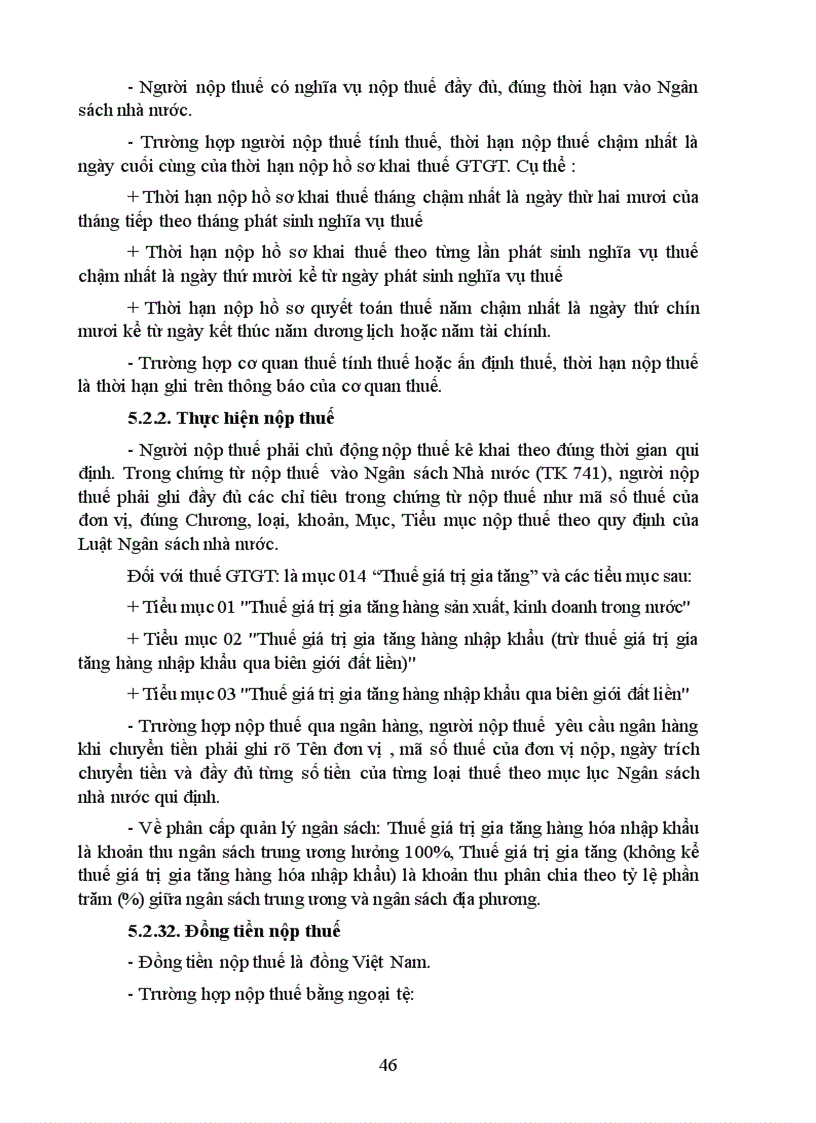 image for page Tài liệu bồi dưỡng cho công chức mới Chuyên đề THUẾ GIÁ TRỊ GIA TĂNG