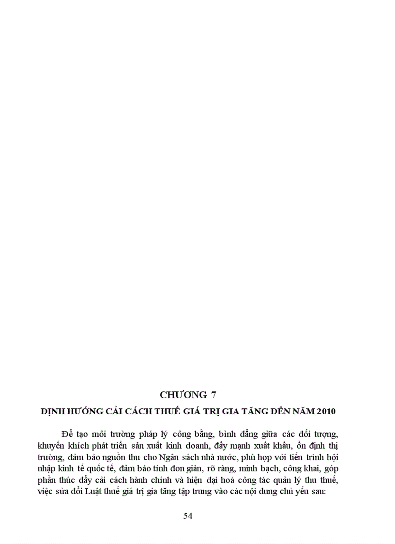 image for page Tài liệu bồi dưỡng cho công chức mới Chuyên đề THUẾ GIÁ TRỊ GIA TĂNG