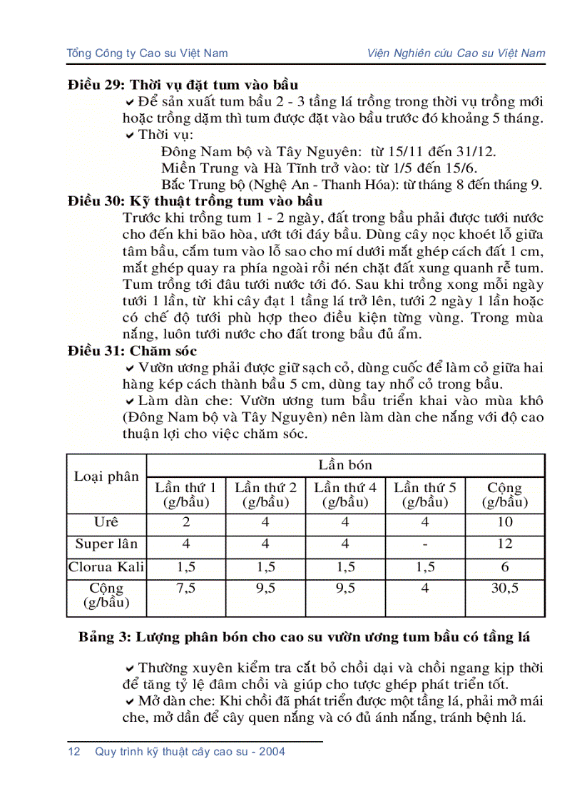 image for page Quy trình kỹ thuật cây cao su