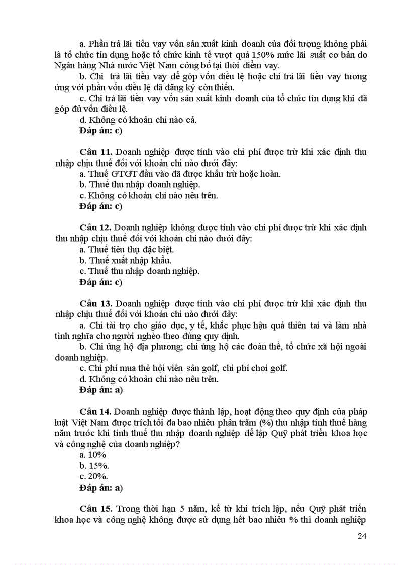 image for page Bộ đề thi và đáp án thi trắc nghiệm trực tuyến ngành thuế