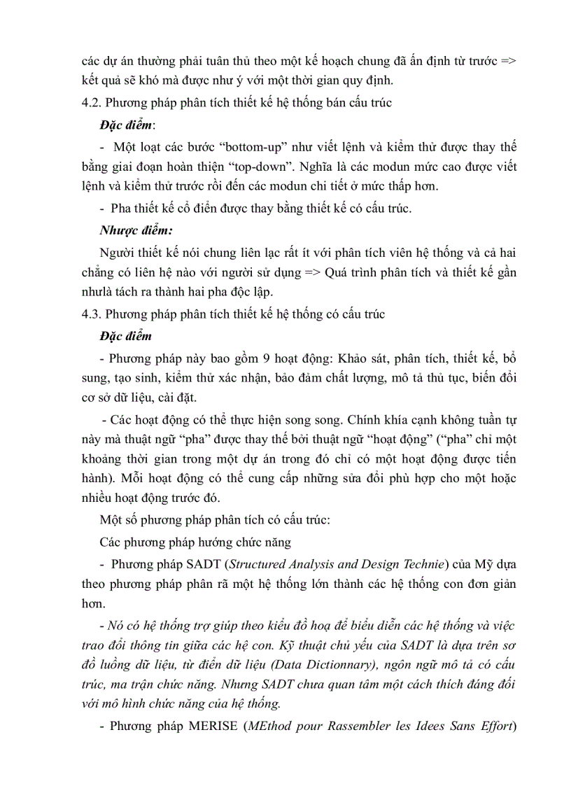 image for page Phân tích thiết kế hệ thống có cấu trúc