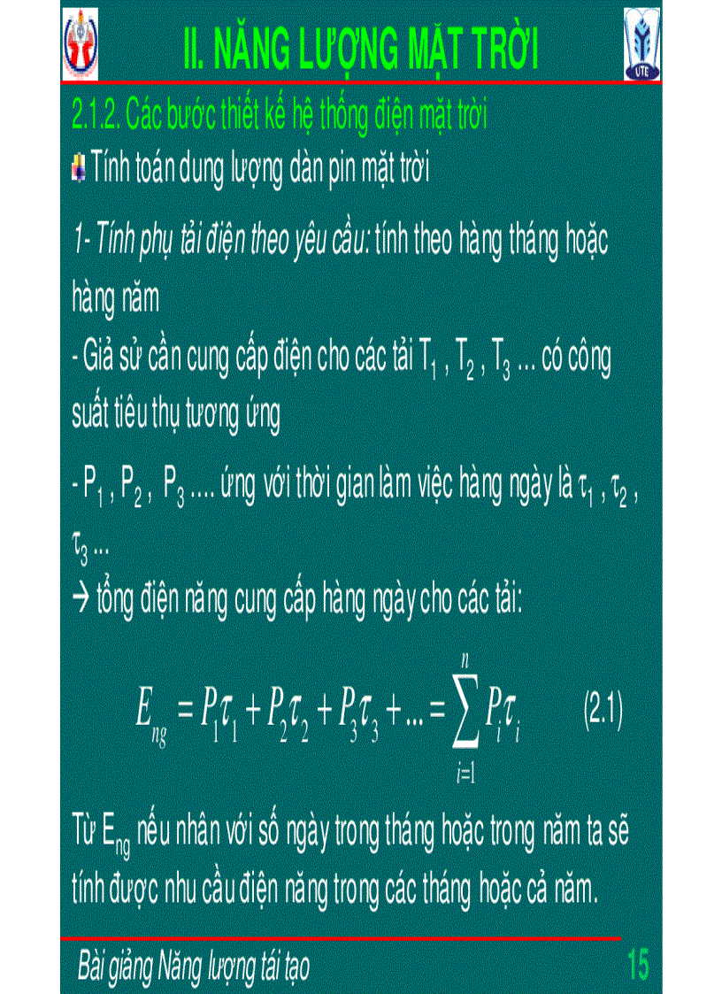 image for page Bài giảng năng lượng tái tạo