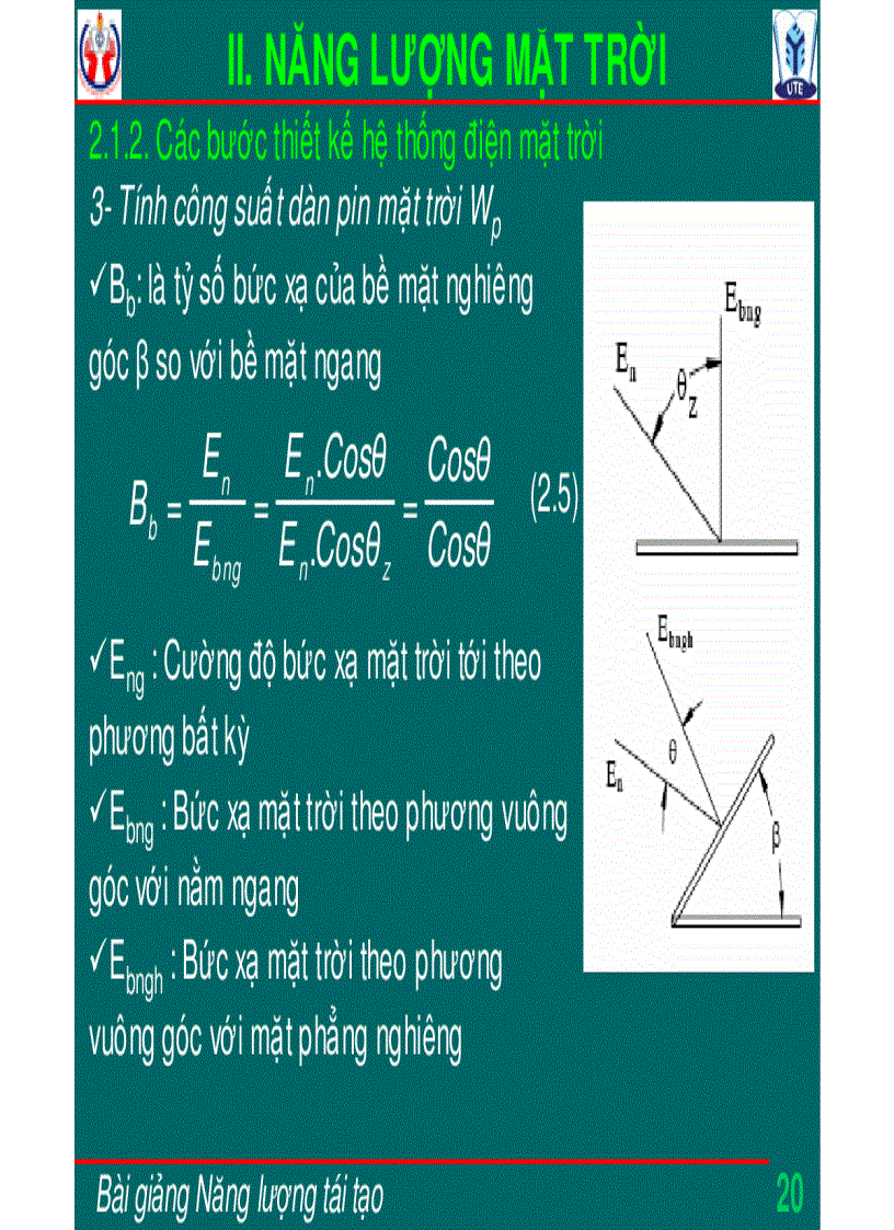 image for page Bài giảng năng lượng tái tạo